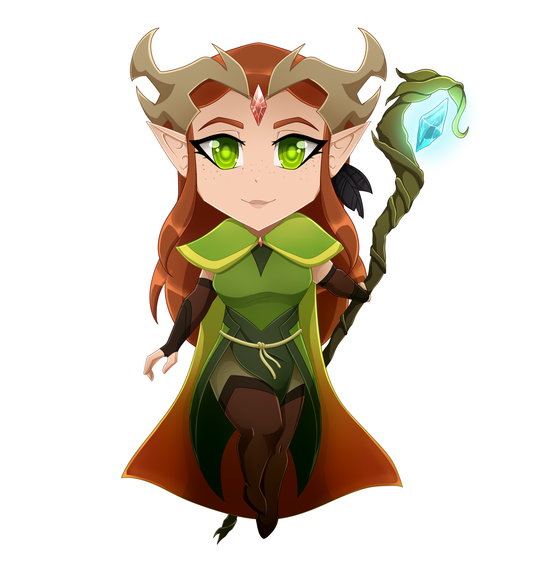 Keyleth Sticker